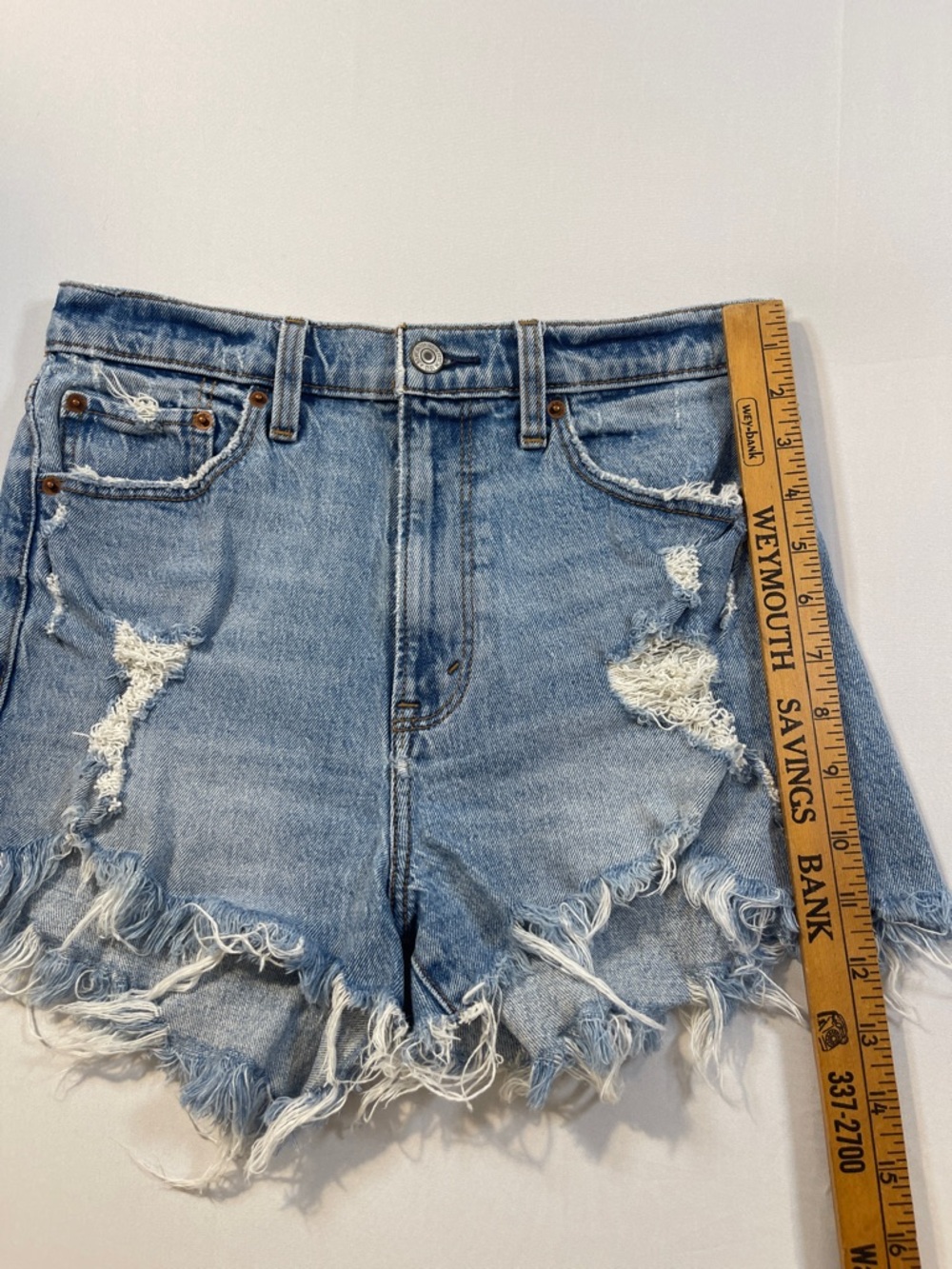 Abercrombie & Fitch High Rise Mom Short Size 28/US6 - Picture 6 of 7